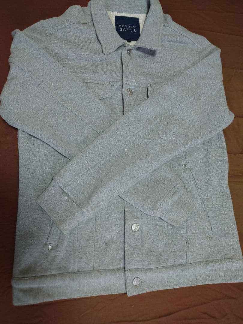 ☆冬ゴルフにおすすめ☆PEARLY GATES グレー ジャケット Lサイズ