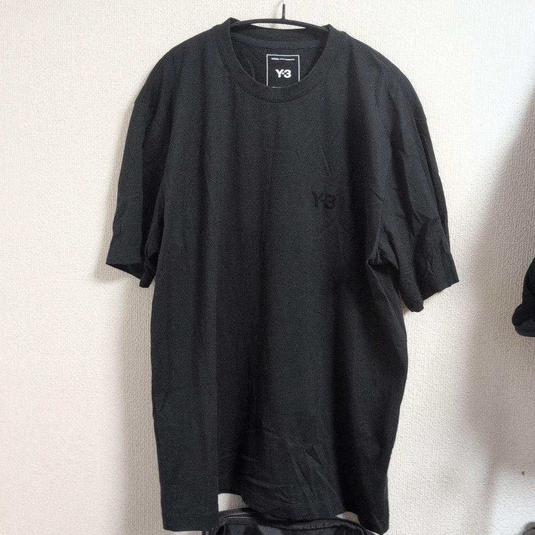 【新品】Y-3 ブラック Tシャツ Lサイズ