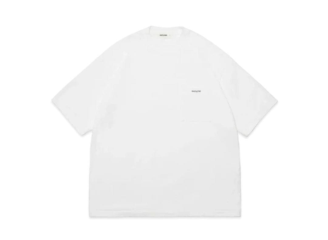 everyone ホワイト Tシャツ XL ポケット付き