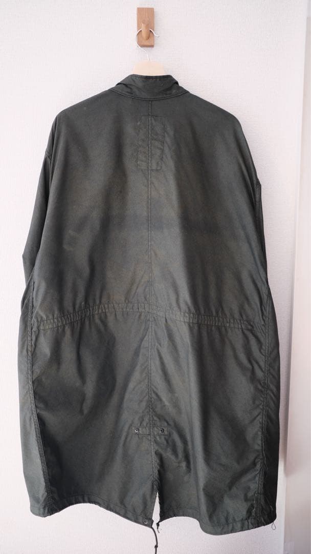 80s m65 フィッシュテールパーカ 米軍実物 sサイズ 黒染め フルセット
