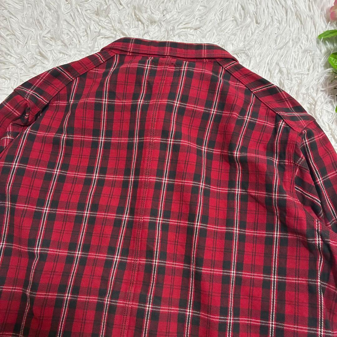 【EVISU】エヴィス カバーオール ジャケット チェック柄 38
