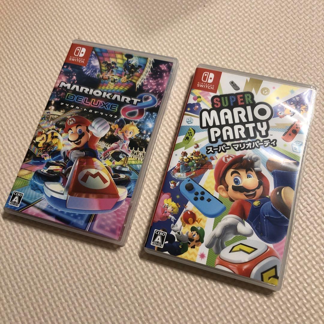 【セット売り】マリオカート8 デラックス＆スーパーマリオパーティ
