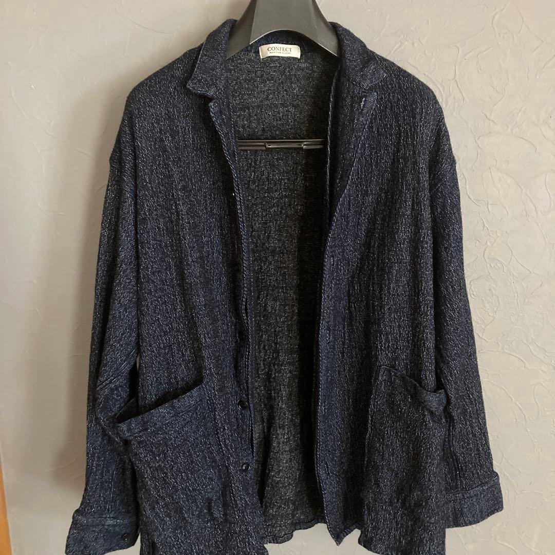 confect upcyclelino デニムバギージャケット