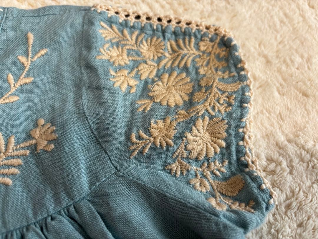 ワンピース Apolina Stevie Dress pool 2-3y