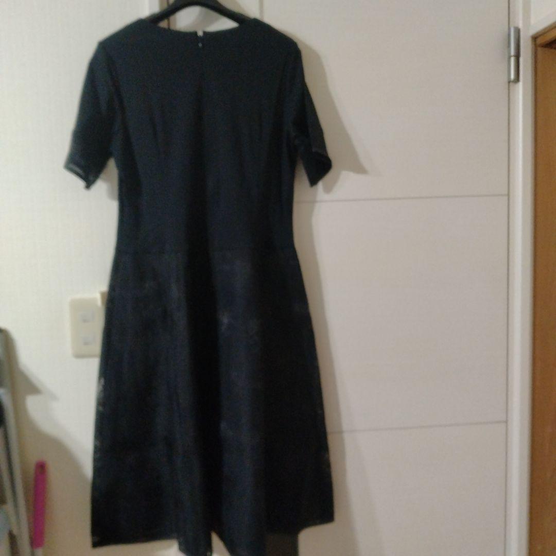 【新品】スーパービューティー花柄切替コットンワンピース42
