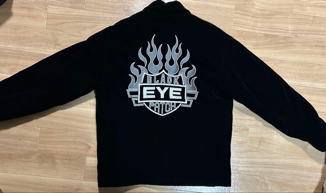 【激安】BlackEyePatch ベロア　ライダース　ジャケット