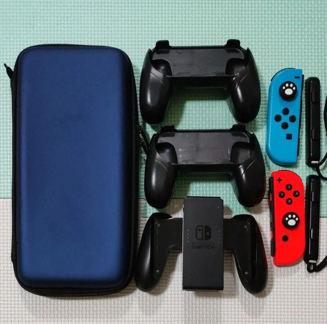 Nintendo Switch 本体 グレー、その他追加購入品セット