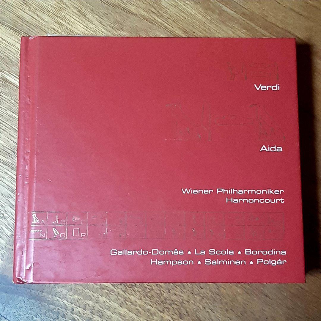 Verdi Aida CD 2枚組 ウィーン・フィルハーモニー