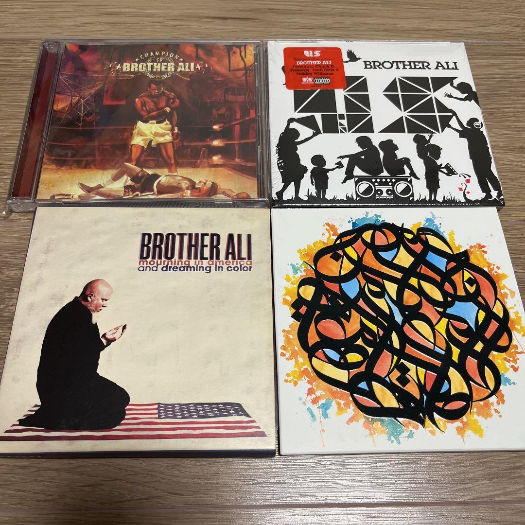 【未開封新品含む4CD】Brother Ali セット！