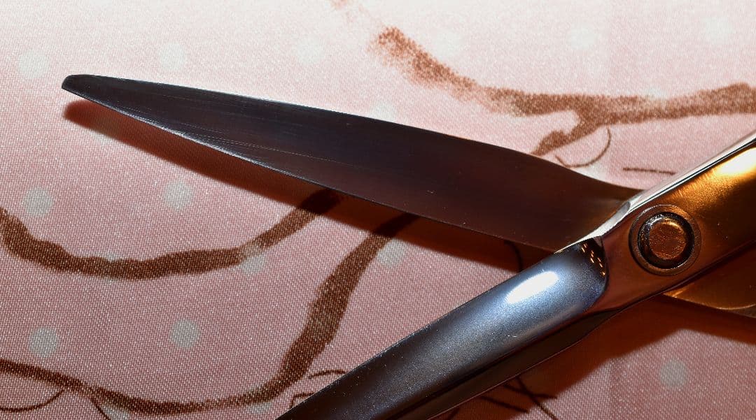 【武芸】　カットシザー　６インチ　笹刃　ドライカット用 　7.5万円で新品購入