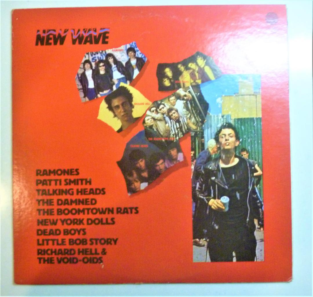 【アナログＬＰ非売品見本盤】NEW WAVE パティ・スミスのインディーズ曲入り