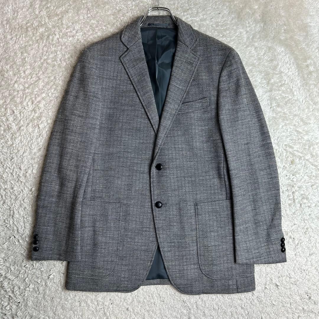 j.press classicゴルフCLUBテーラードジャケット ヘリンボーンL