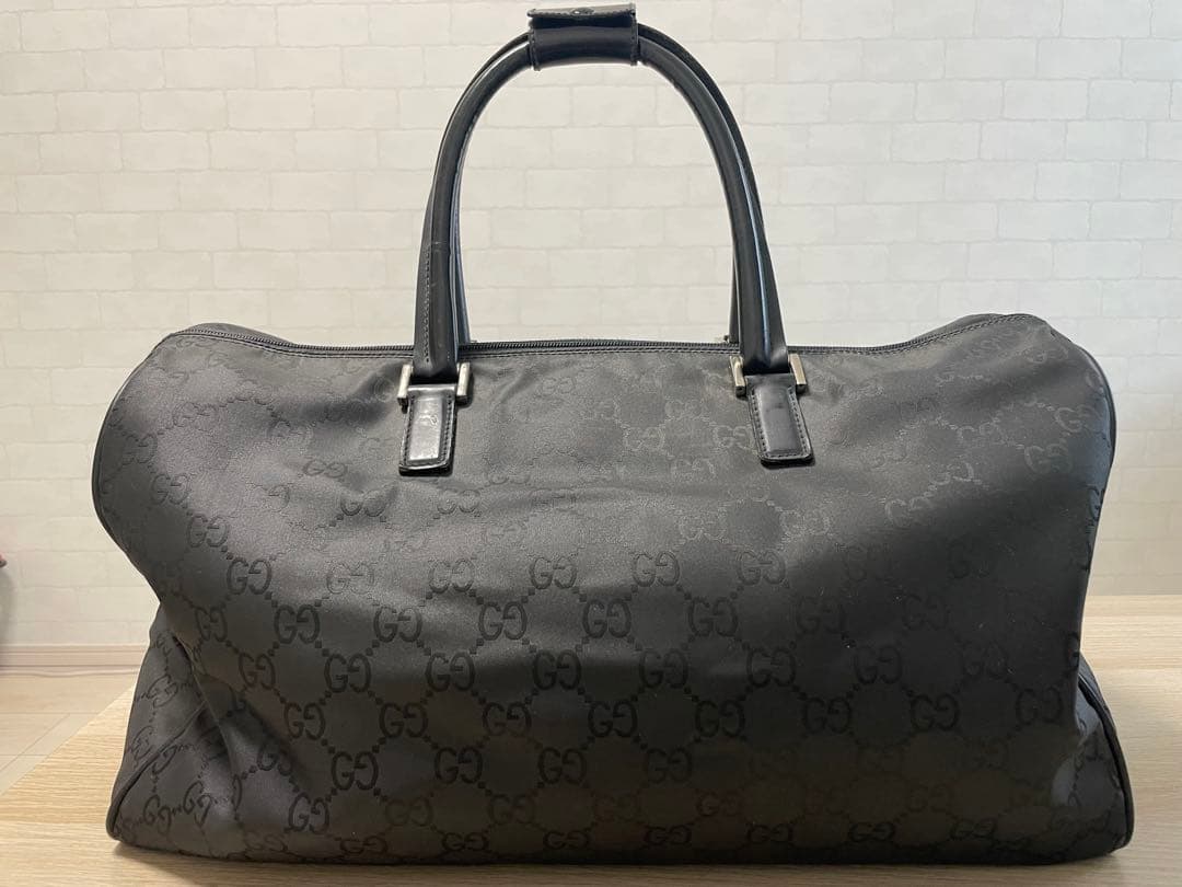 GUCCI GG ナイロンボストンバッグ