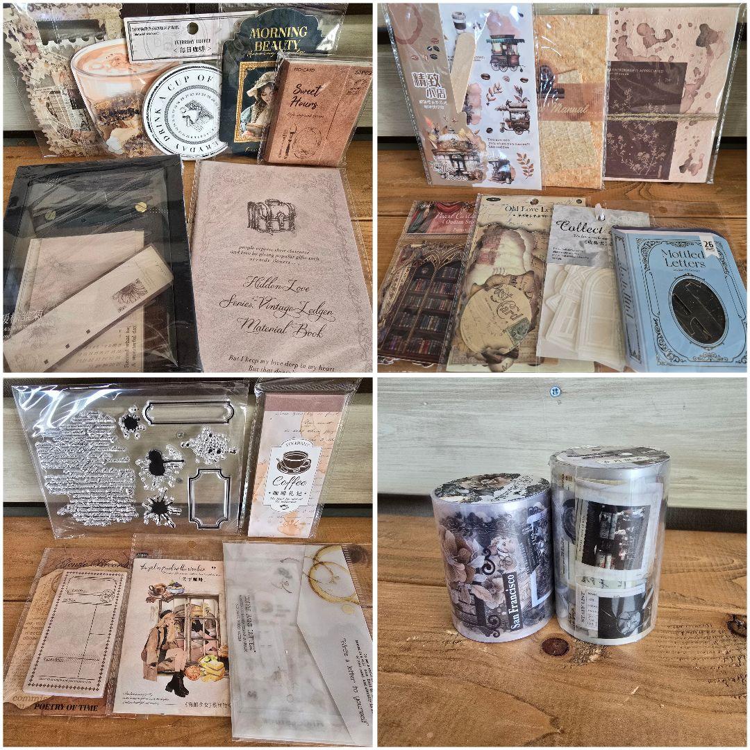 キキセレクトJ 450円送料込 素材21種+コーヒー染め+ハンドメイド