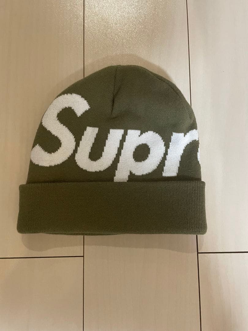 supreme ビーニー　グリーン