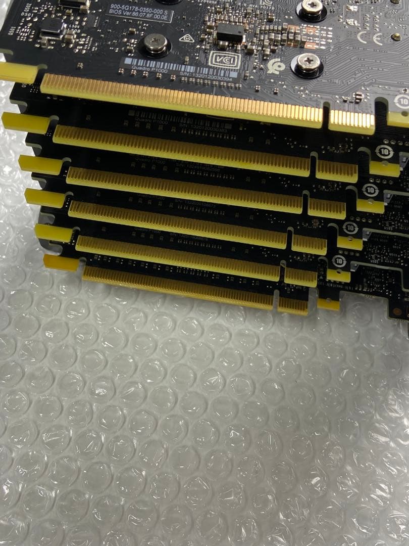 グラボ nVIDIA QUADRO P1000 6個 ジャンク